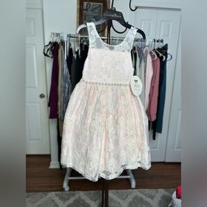 AMERICAN PRINCESS LIGHT PINK GIRL DRESS ❌SIZE 10 WEDDING ANNIVERSARY FORMAL